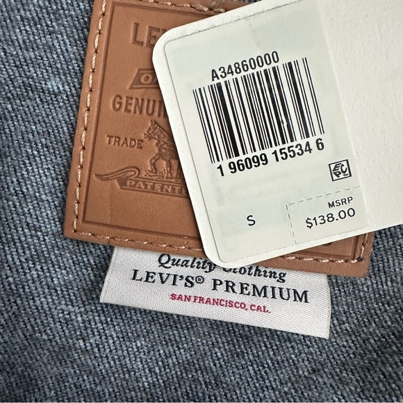 Levi’s Women’s Baby Bubble Trucker Jacket Size S - Picture 10 of 16